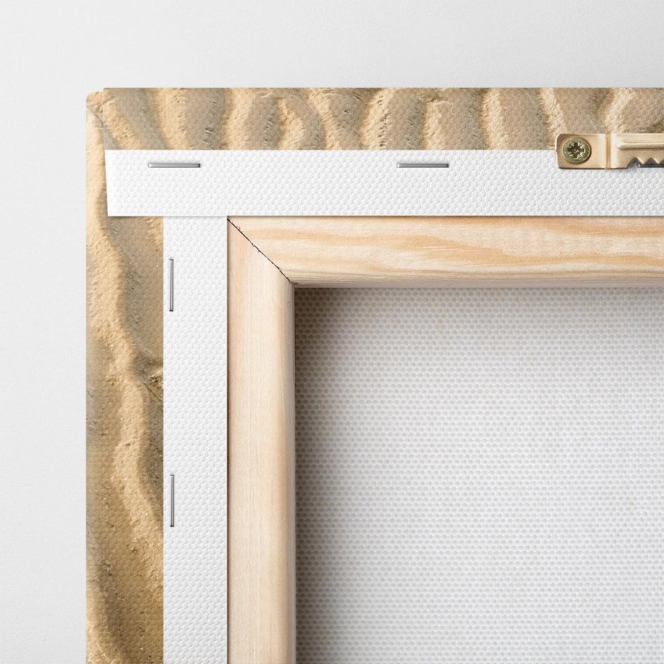 Obraz na płótnie 40x40 - Piasek i Nieskończoność - pustynia, piasek