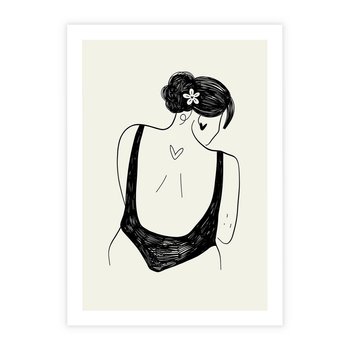 Plakat bez ramy 21x30 - Echa Piękna - piękno kobiecego ciała, kobieta