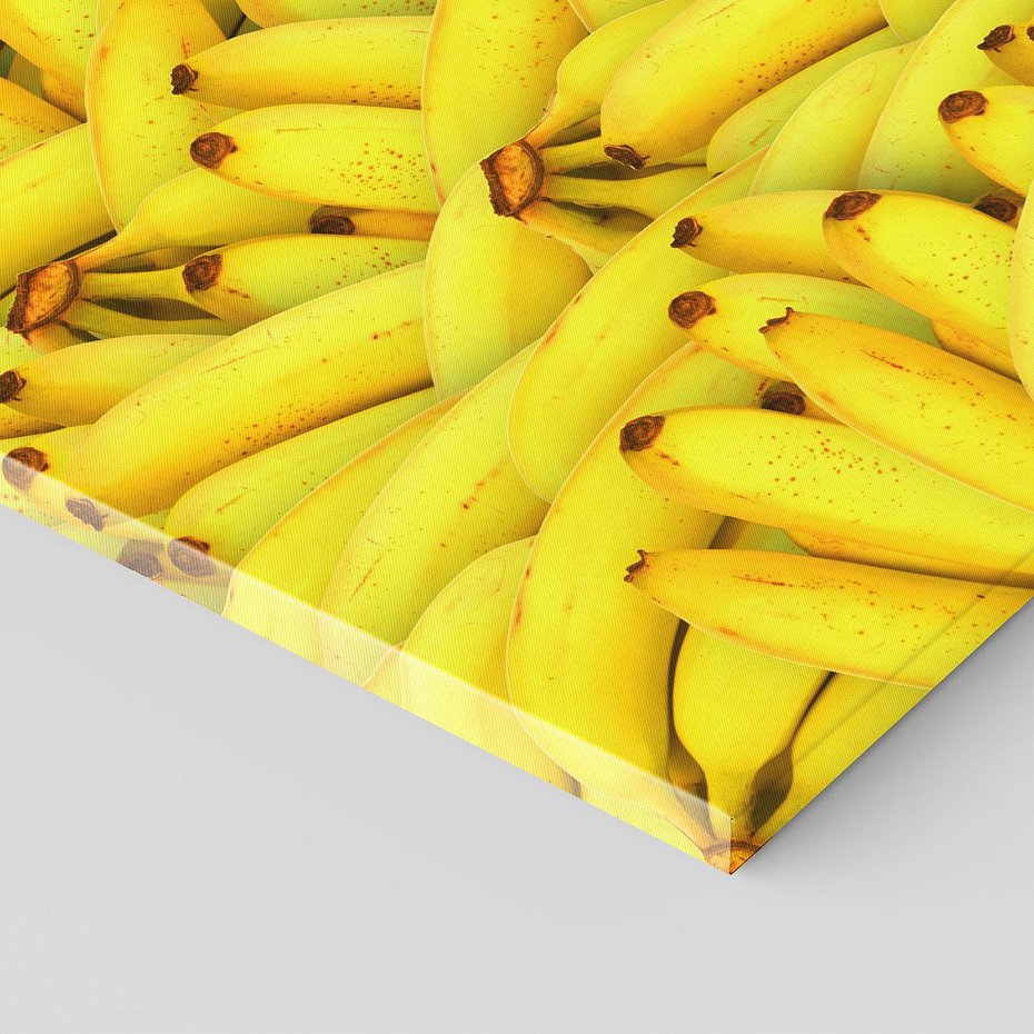 Obraz na płótnie 40x40 - Banany Owocowy Uśmiech - banany, owoce