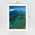 Plakat bez ramy 30x40 - Beztroski widok na ocean - widok, ocean