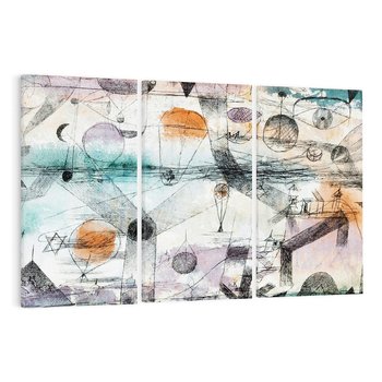 Obraz na płótnie 120x80 - In the realm of air 1917, Paul Klee - Reprodukcja - reprodukcja, obraz na płótnie