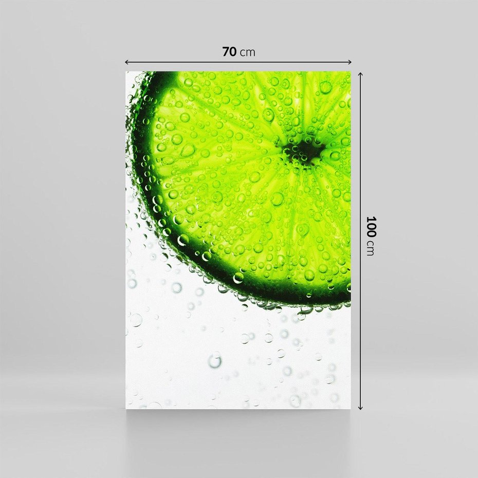 Obraz na płótnie 70x100 - Świeżość i kwasowość limonki - limnka, owoce