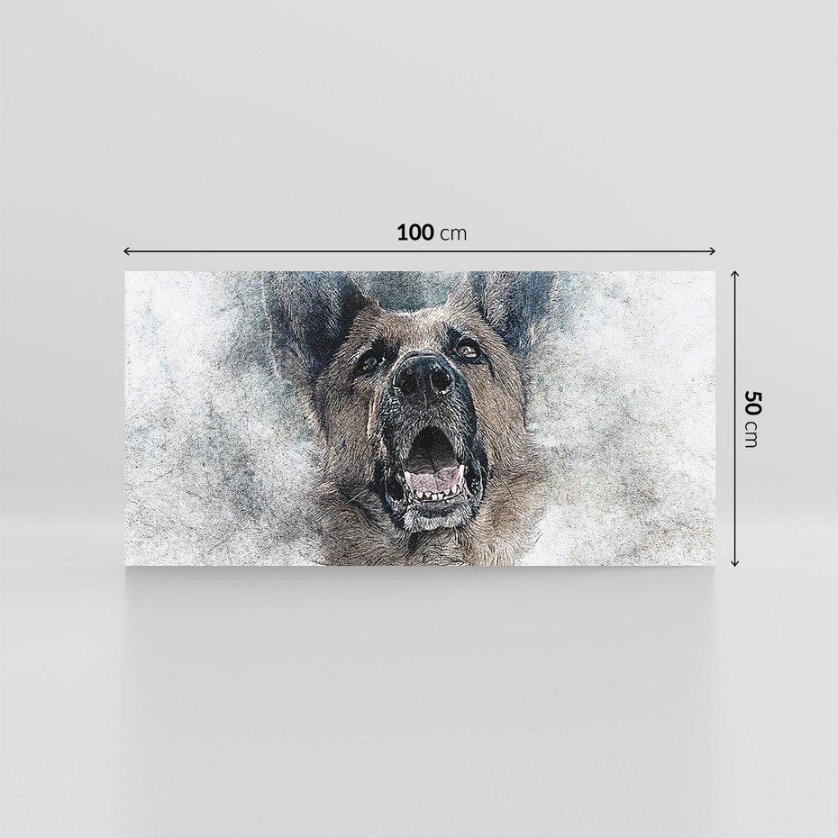 Obraz na płótnie 100x50 - Pies - wierny towarzysz - pies, sztuka