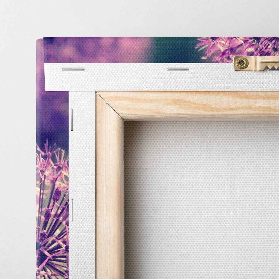 Obraz na płótnie 120x80 - Kwiatowa łąka w pełnym rozkwicie - kwiaty, łąka