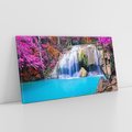 Obraz na płótnie 120x60 - Uroki wodospadu w lesie - Tajlandia, wodospad