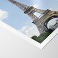 Plakat bez ramy 21x30 - Paryż z wieżą Eiffla - Eiffla, Paryż