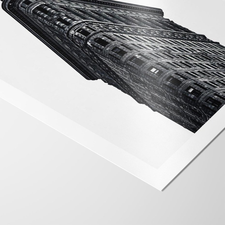 Plakat bez ramy 30x40 - Majestatyczna Architektura - architektura, majestatyczny budynek