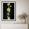 Plakat bez ramy 30x40 - Świeżość Cytrusów - limonki, cytryny
