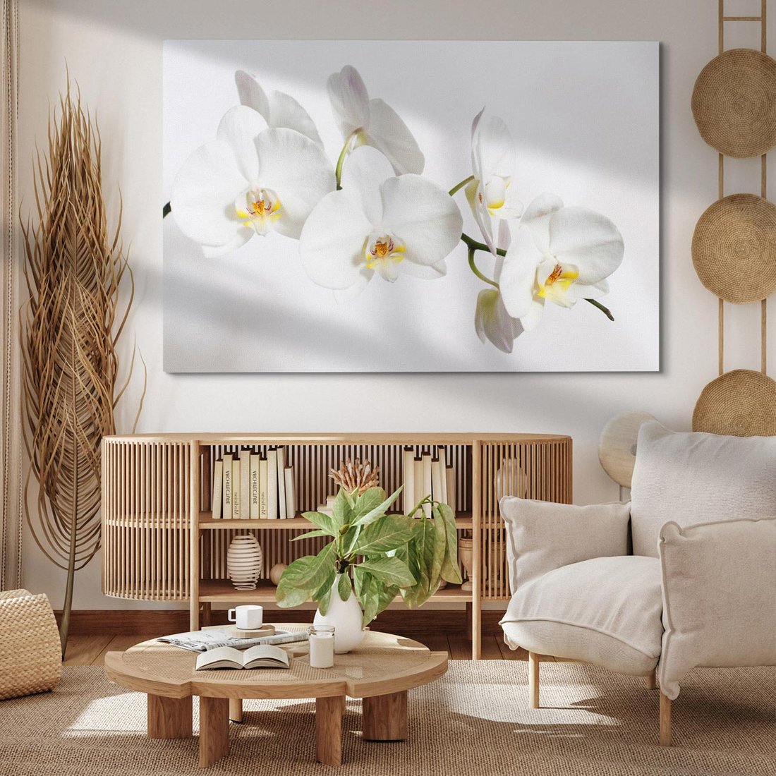 Obraz na płótnie 100x70 - Orchidea Kwiat - orchidea, kwiat