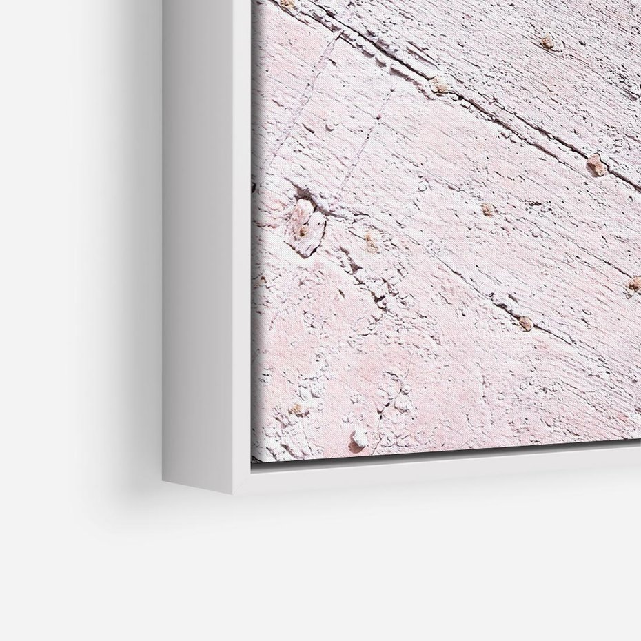 Obraz w ramie 50x50 - Nowoczesna Elegancja - beton, struktura - rama biała