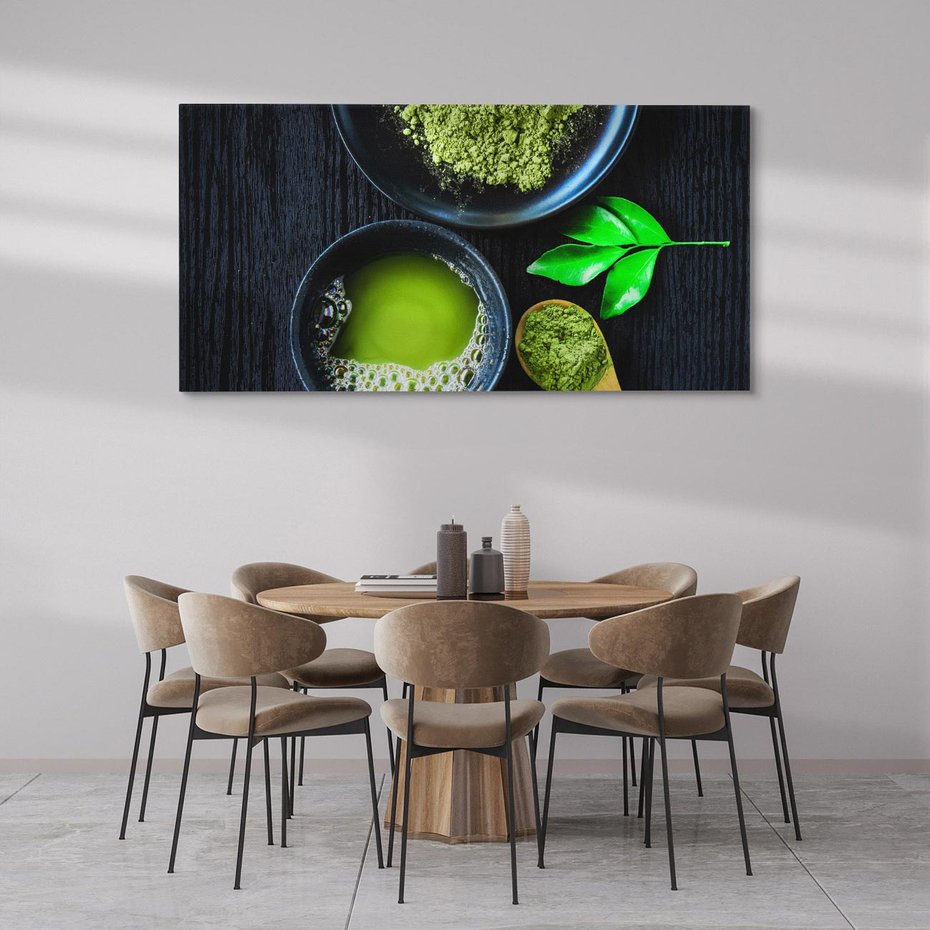 Obraz na płótnie 100x50 - Orientalna ceremonia herbaty - herbata, orient