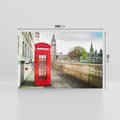 Obraz na płótnie 100x70 - Londyńskie widoki - Londyn, telefon