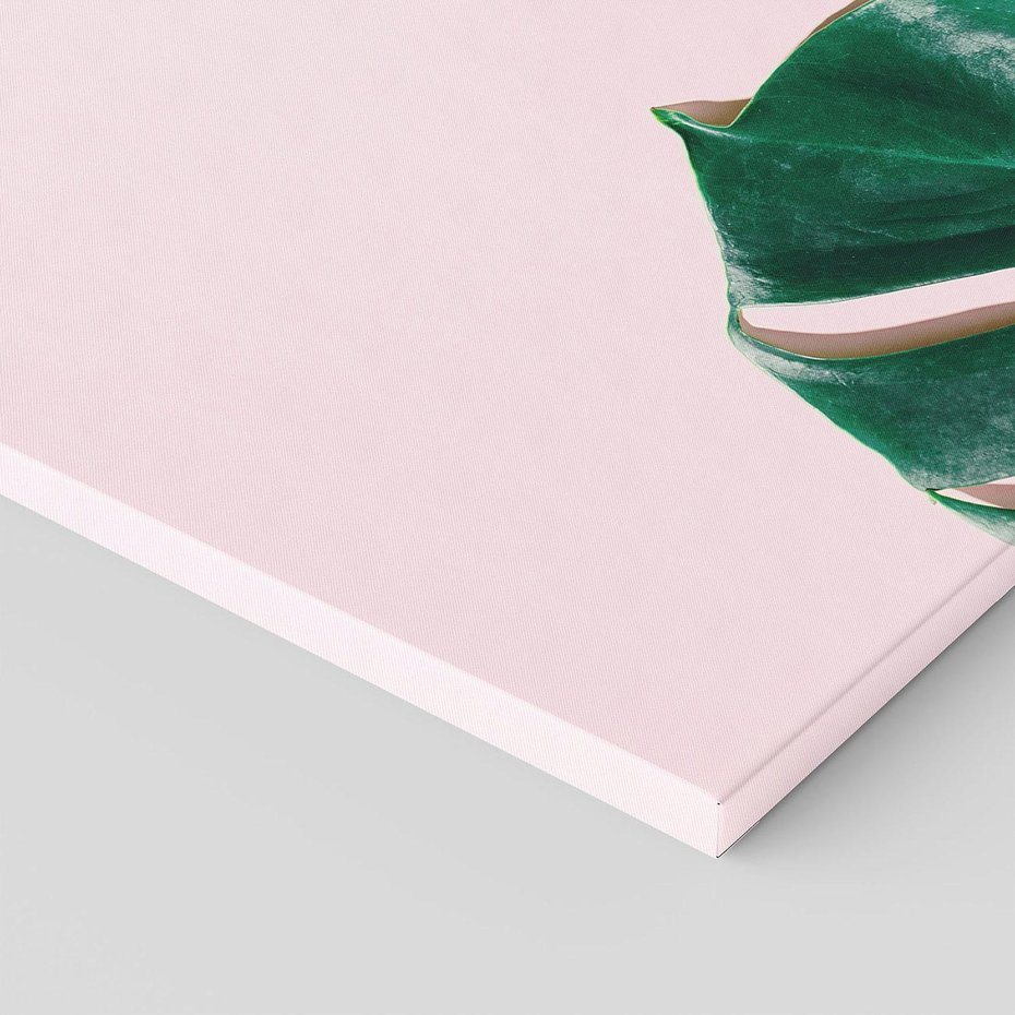 Obraz na płótnie 80x120 - Siła Natury - liście, monstera