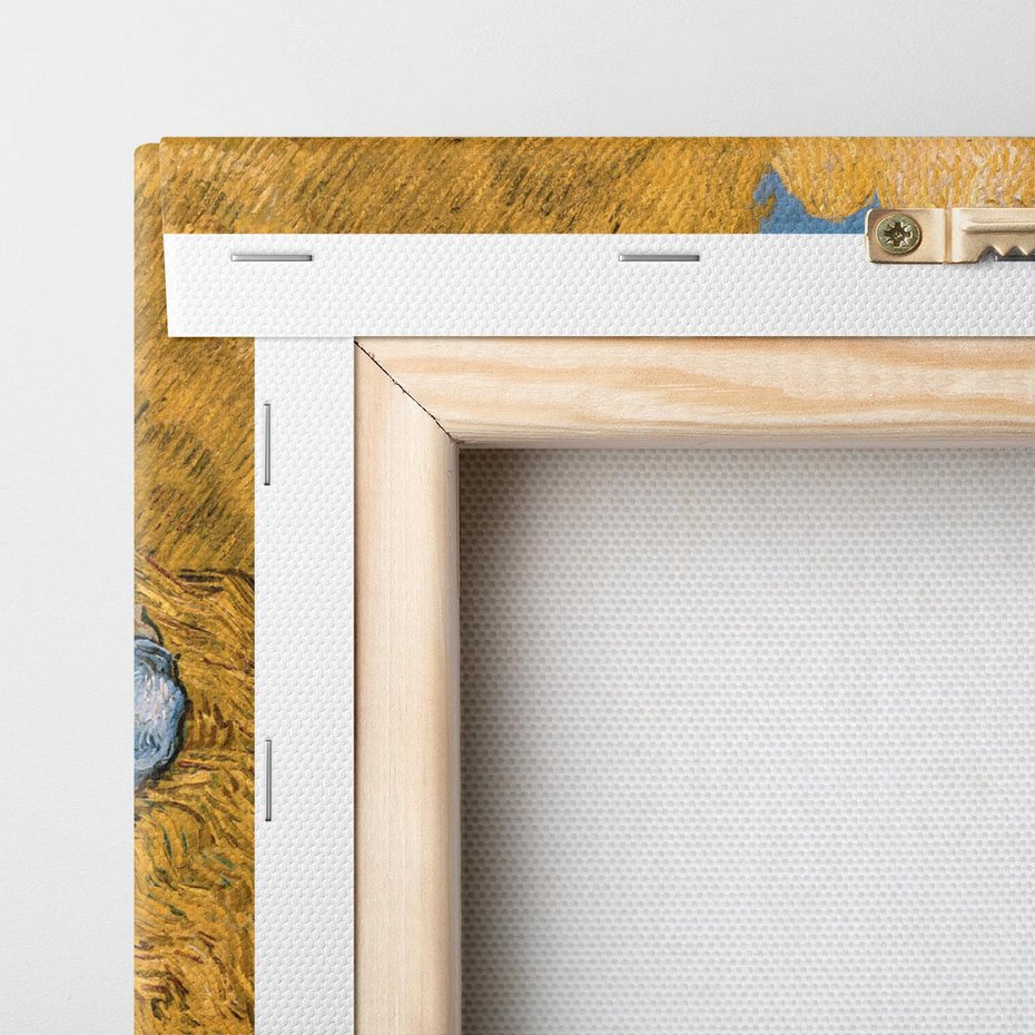 Obraz na płótnie 60x60 - "The Siesta " (1890) Vincent van Gogh - Reprodukcja - reprodukcja, obraz na płótnie