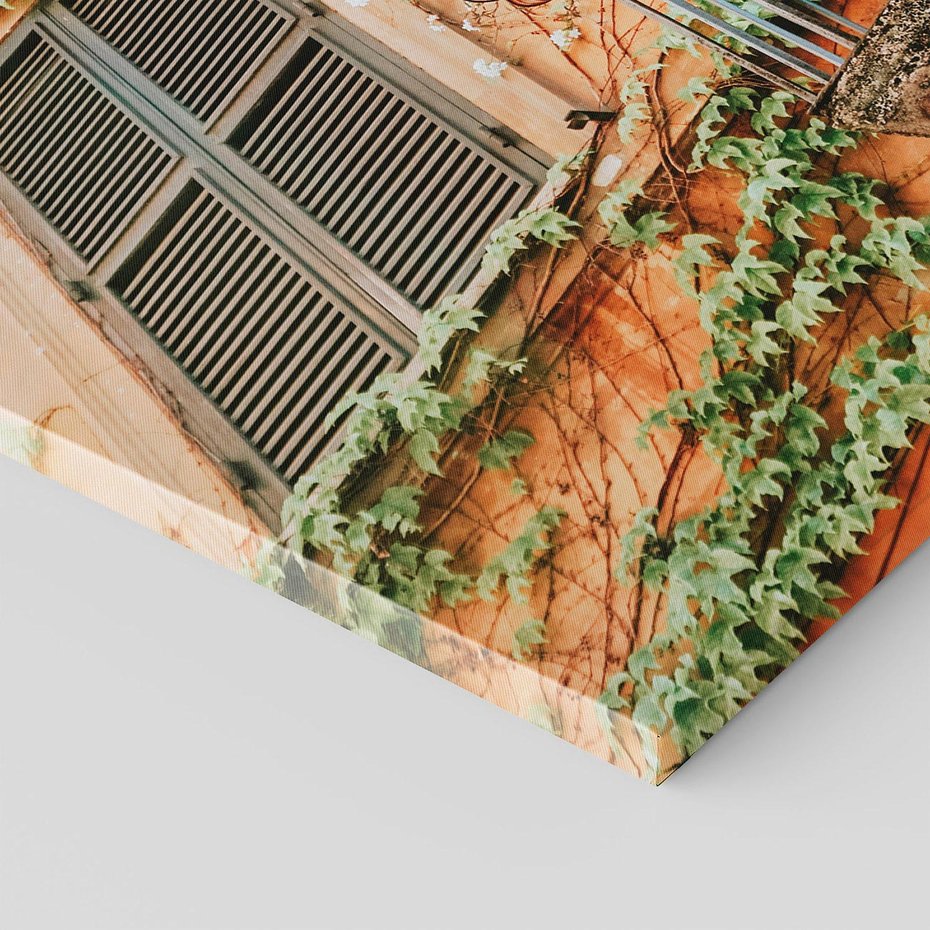 Obraz na płótnie 50x70 - Okno do włoskich budynków - włoskie, budynki