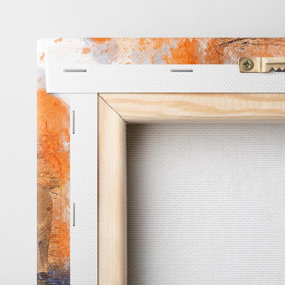 Obraz na płótnie 100x70 - Majsestatyczne Wielkie ssaski - słonie, zwierzęta