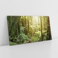 Obraz na płótnie 140x70 - Uroczysty Las Drzew - las, drzewa