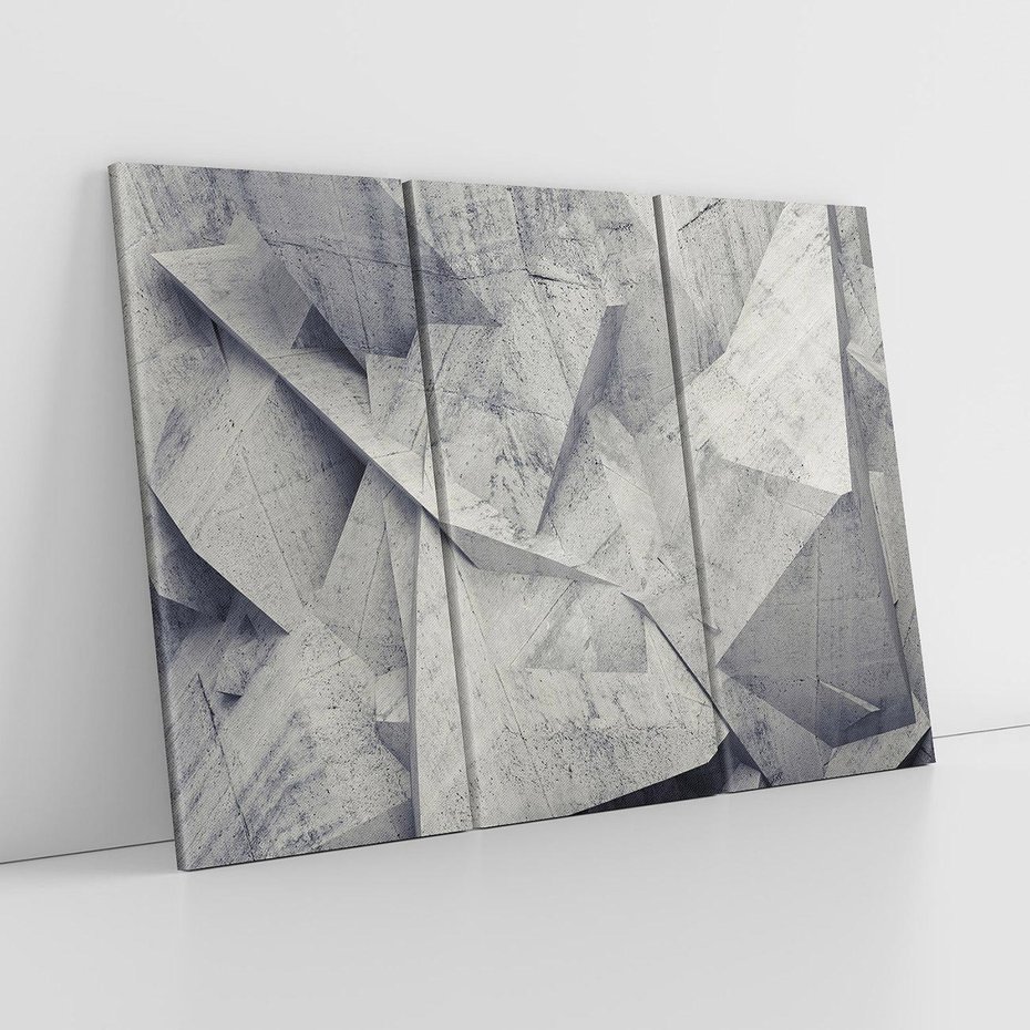 Obraz na płótnie 120x80 - Architektura w trójwymiarowym wymiarze - architektura, 3D