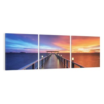 Obraz na płótnie 150x50 - Bangkok nad Wodą: Urok Tajlandii - Bangkok, morze