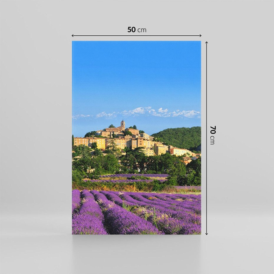 Obraz na płótnie 50x70 - Prowansalska Aura - lawenda, Prowansja