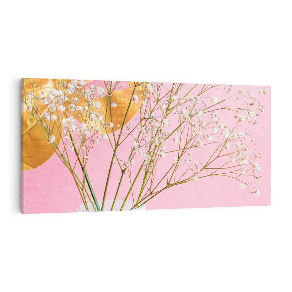 Obraz na płótnie 100x50 - Przyjemność Złotej Natury - złote, liście