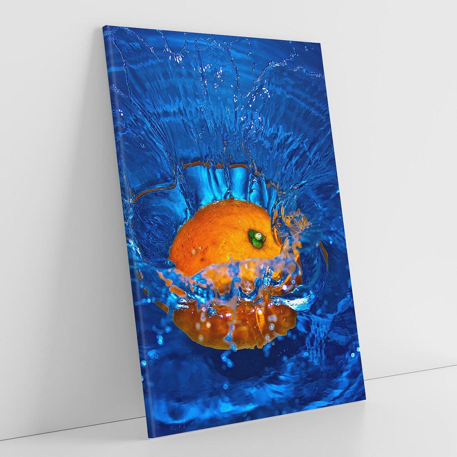 Obraz na płótnie 50x70 - Pomarańcza Owoce - pomarańcza, owoce