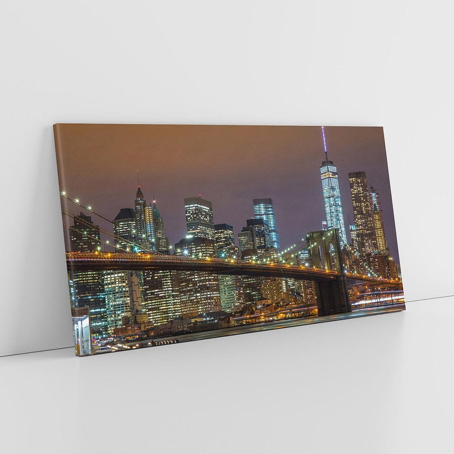 Obraz na płótnie 120x60 - Ikona Nowego Jorku - most, Nowy Jork