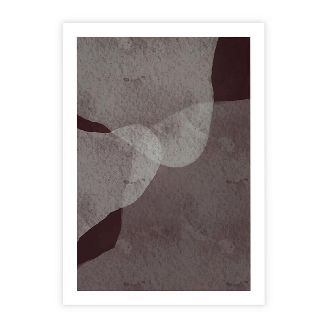 Plakat bez ramy 21x30 - Obce Odcienie - mroczny plakat, nowoczesne wnętrza