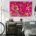 Obraz na płótnie 120x80 - Kwiatowa symfonia róż - róże, kwiaty