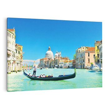 Obraz na płótnie 120x80 - Urok wenecjańskiego kanału - Wenecja, Włochy