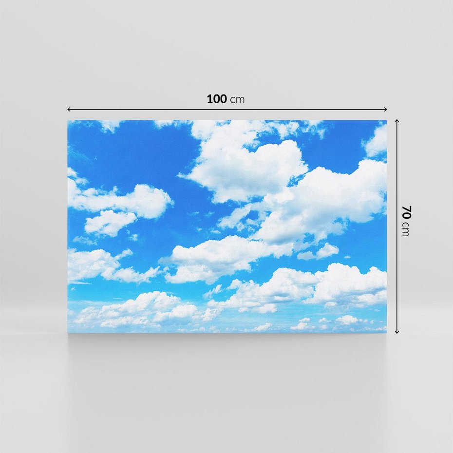 Obraz na płótnie 100x70 - Niebo pełne chmur - niebo, chmury