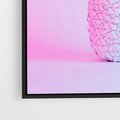 Obraz w ramie 50x70 - Ananas Abstrakcja - ananas, abstrakcja - rama czarna