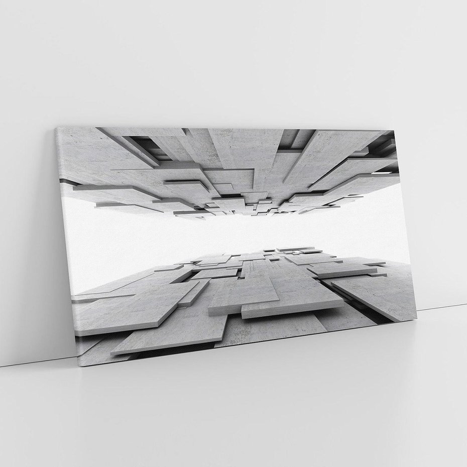 Obraz na płótnie 120x60 - Architektura 3D - architektura, 3D