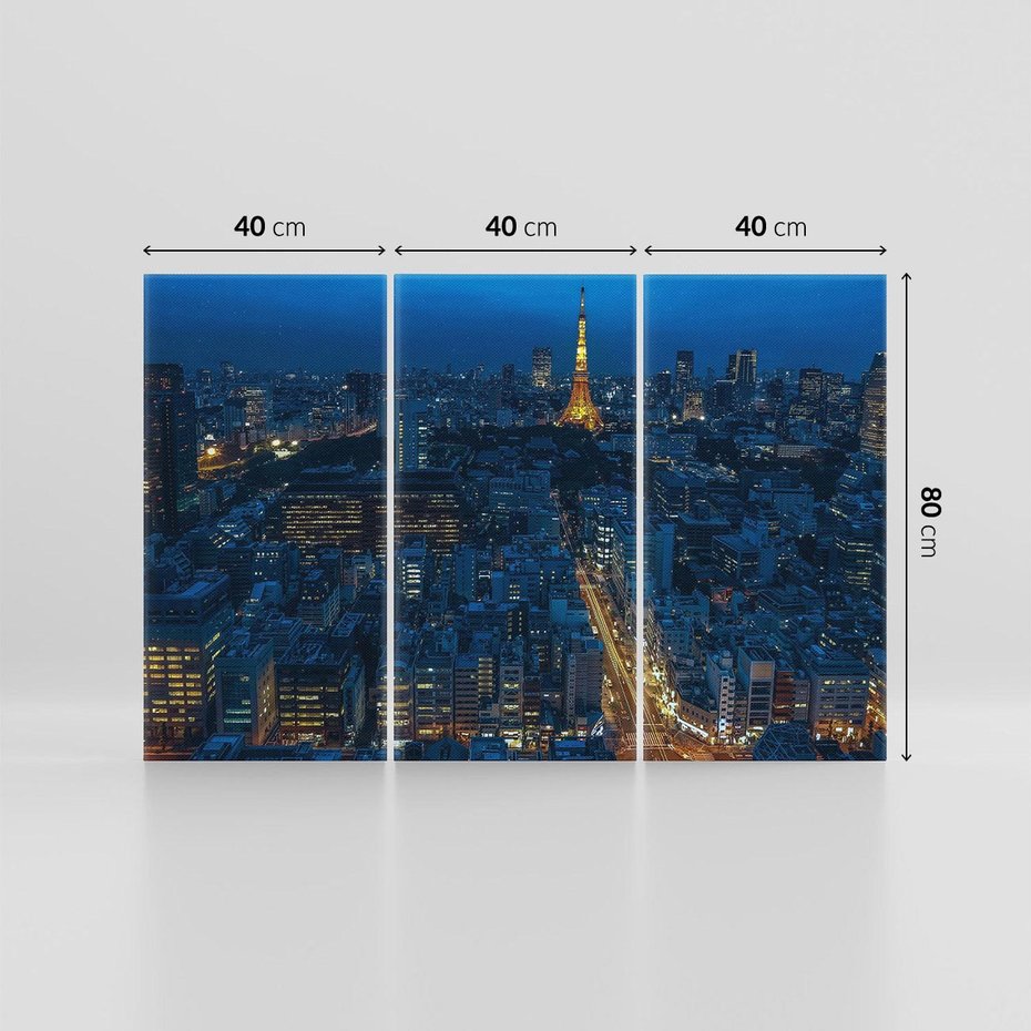 Obraz na płótnie 120x80 - Nocne impresje Paryża we Francji - Francja, Paryż