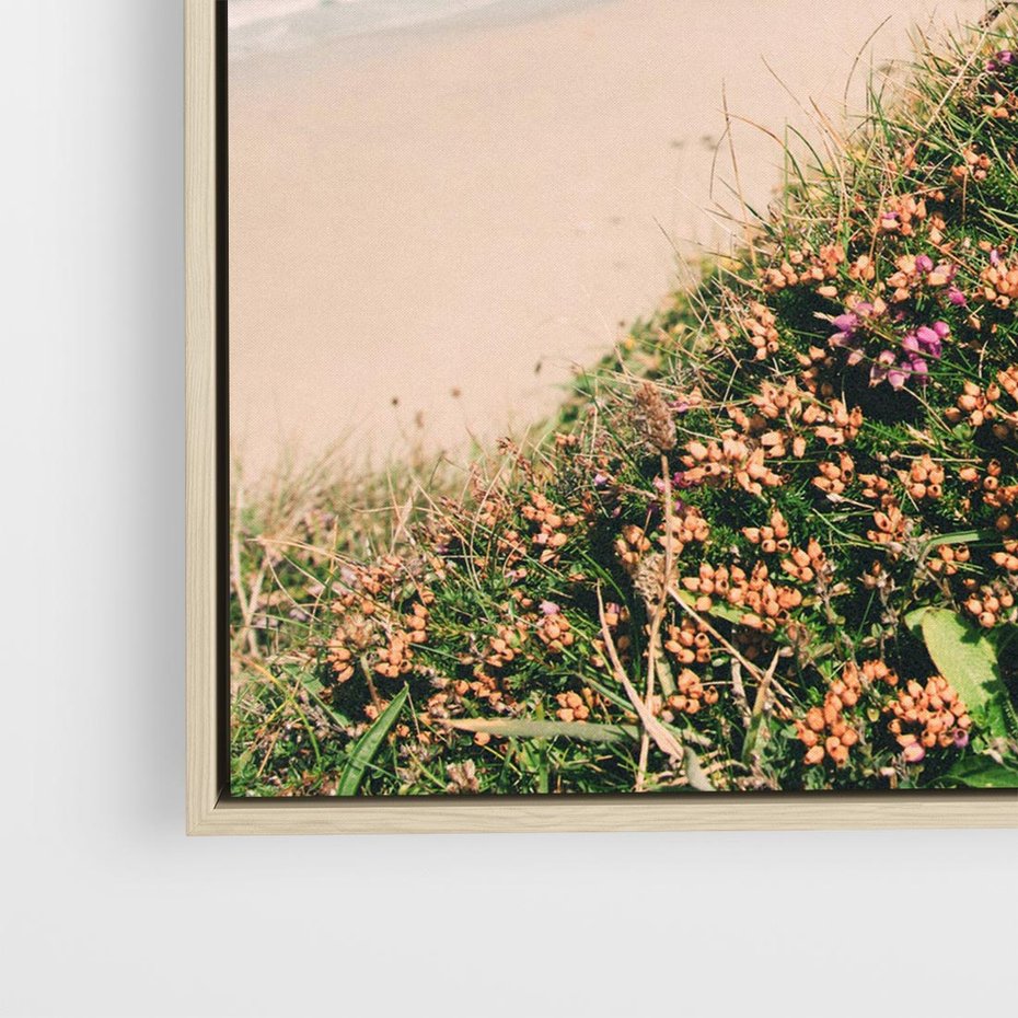 Obraz w ramie 50x50 - Perspektywa Klifu - fotografia, ocean - rama drewno