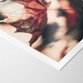 Plakat bez ramy 30x40 - Liść w Jesieni - jesienny liść, czerwony