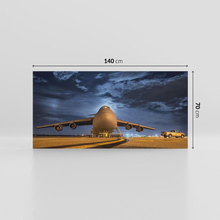 Obraz na płótnie 140x70 - Samolot: Podniebna Wolność - samolot, transport