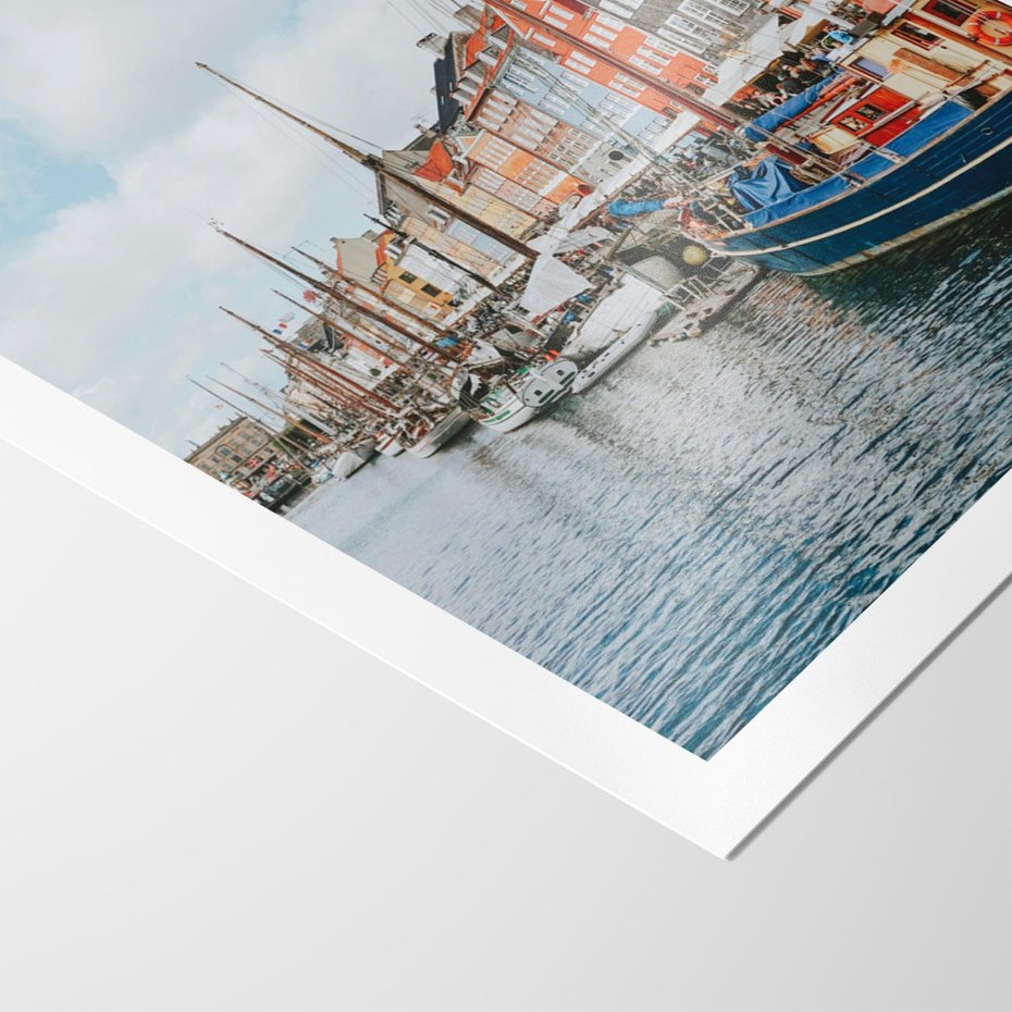 Plakat bez ramy 30x40 - Wibracje Miejskiego Klimatu - Dania, Kopehaga