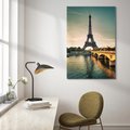 Obraz na płótnie 70x100 - Paryski Szczyt - Paryż, wieża
