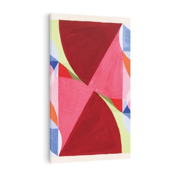 Obraz na płótnie 80x120 - Area Broken by Perpendiculars 1934, Jospeh Schillinger - Reprodukcja - reprodukcja, obraz na płótnie