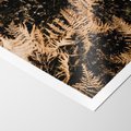 Plakat bez ramy 30x40 - Jesienne Paprocie: Kolorowa Paleta Natury - paprocie, jesień
