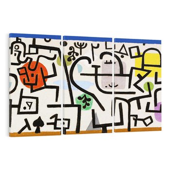 Obraz na płótnie 120x80 - Rich Port 1938, Paul Klee - Reprodukcja - reprodukcja, obraz na płótnie