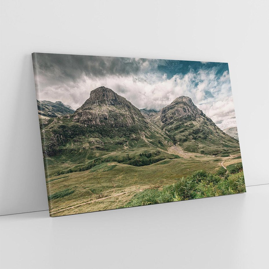 Obraz na płótnie 100x70 - Krajobraz górski - krajobraz, góry