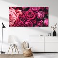 Obraz na płótnie 120x60 - Róże - piękno kwiatów - róże, kwiaty