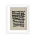Plakat w ramie 40x50 - Echa Zapomnianych Wymiarów - nowoczesna sztuka, plakat - rama biała