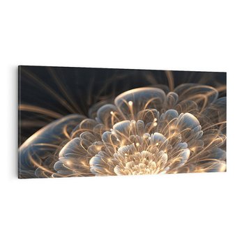 Obraz na płótnie 100x50 - Nowoczesny Kwiat - kwiat, nowoczesny