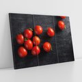Obraz na płótnie 120x80 - Świeżość Smaku - pomidory, kuchnia