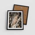 Plakat w ramie 40x50 - Kukurydza w Jesiennej Scenie - kukurydza, jesień - rama czarna