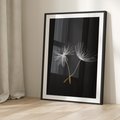Plakat bez ramy 30x40 - Delikatność Wiatru - dmuchawce, makro