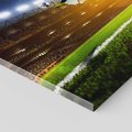Obraz na płótnie 30x30 - Gol! Magia piłki nożnej - gol, piłka